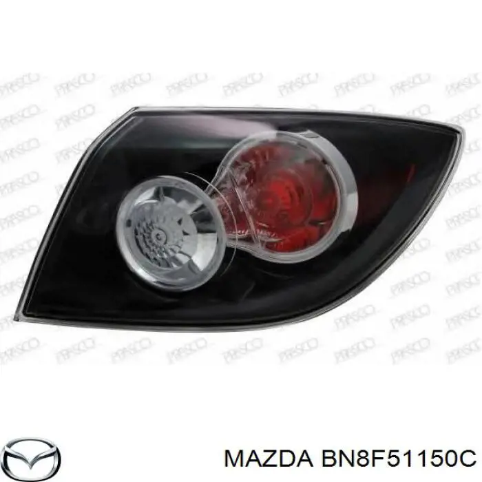 Ліхтар задній правий, зовнішній Polcar 454188E ціна, від 49.30 USD