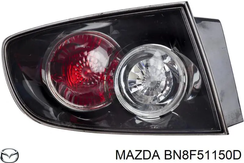 BN8F51170C Mazda ліхтар задній правий, зовнішній