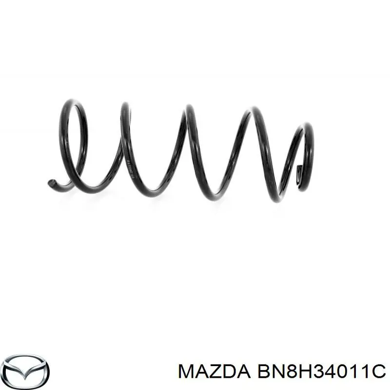 BN8H34011C Mazda Пружина амортизатора передняя