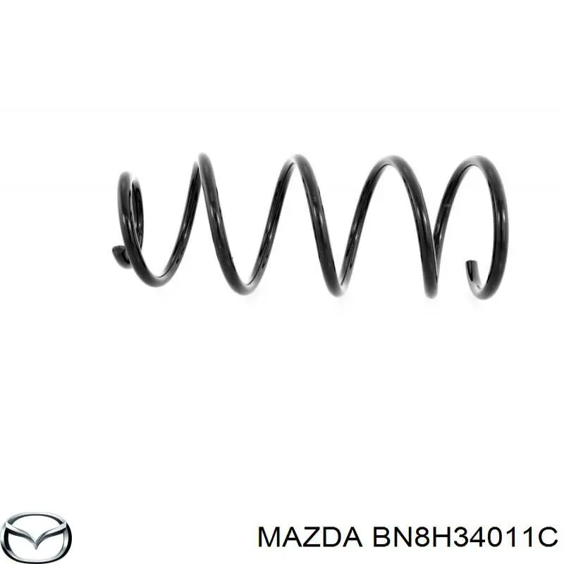 Пружина передня Mazda BN8H34011C ціна, від 44.28 USD