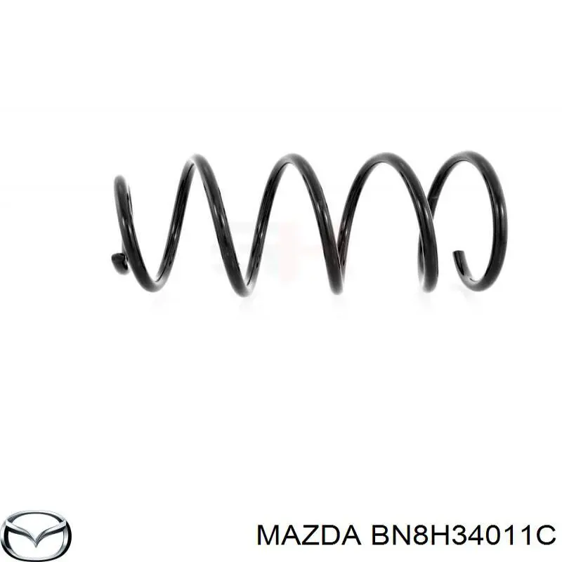 Пружина передня Mazda BN8H34011C ціна, від 44.28 USD