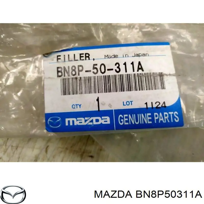 Абсорбер (наповнювач) бампера заднього BN8P50311A Mazda