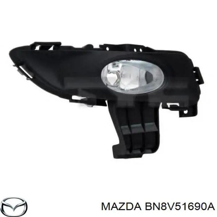 Фара протитуманна, ліва Mazda 3 (BK12) (Мазда 3)