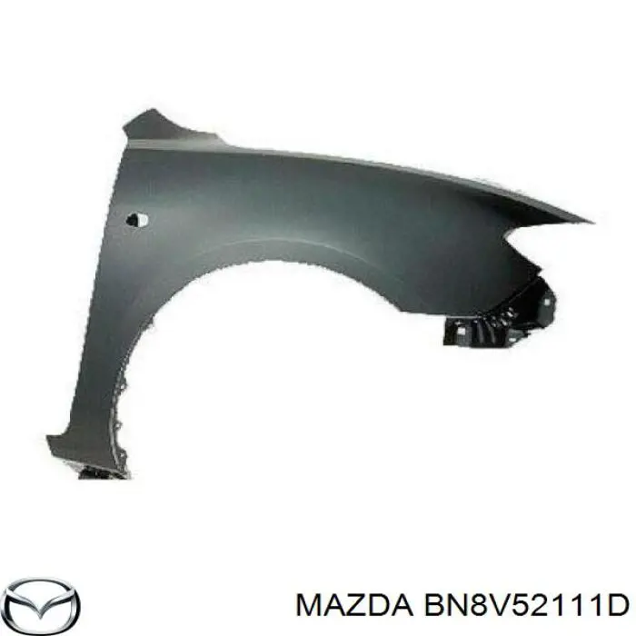 BN8V52111D Mazda крило переднє праве