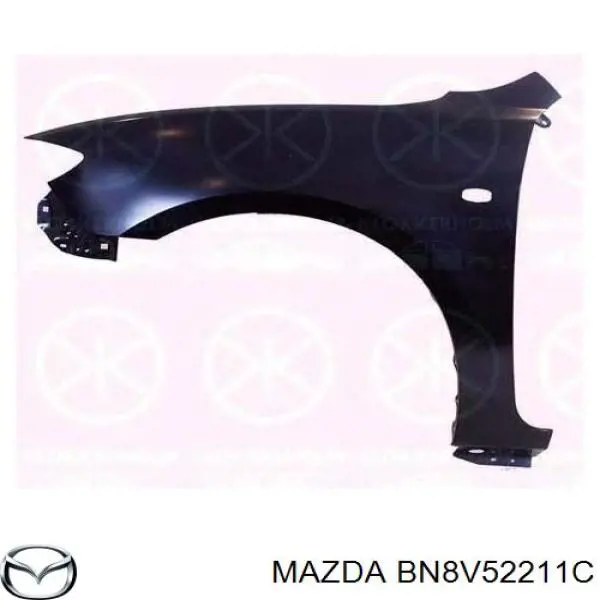 Ліве переднє крило Tempest 0340300311 ціна, від 35.80 USD