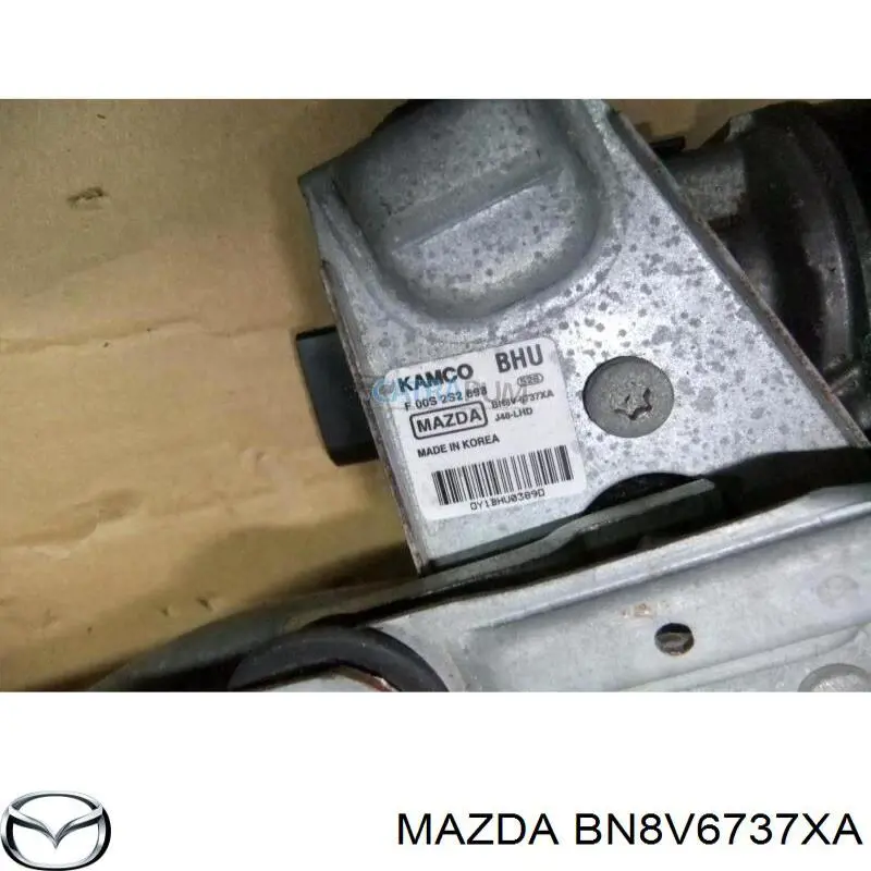 Двигун склоочисника лобового скла (трапеції) Mazda 3 (BK14) (Мазда 3)