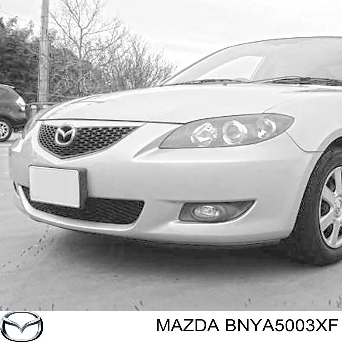 Бампер на авто Mazda BNYA5003XE ціна, від 177.37 USD