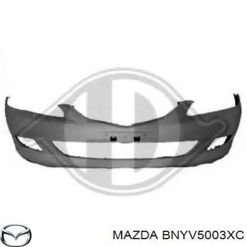 Купити BNYV5003XC Mazda Буфер (бампер) передній