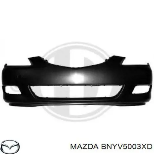 Бампер на авто Mazda BNYV5003XD ціна, від 57.47 USD