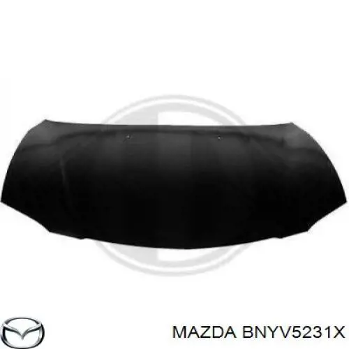 Капот BNYV5231X Mazda