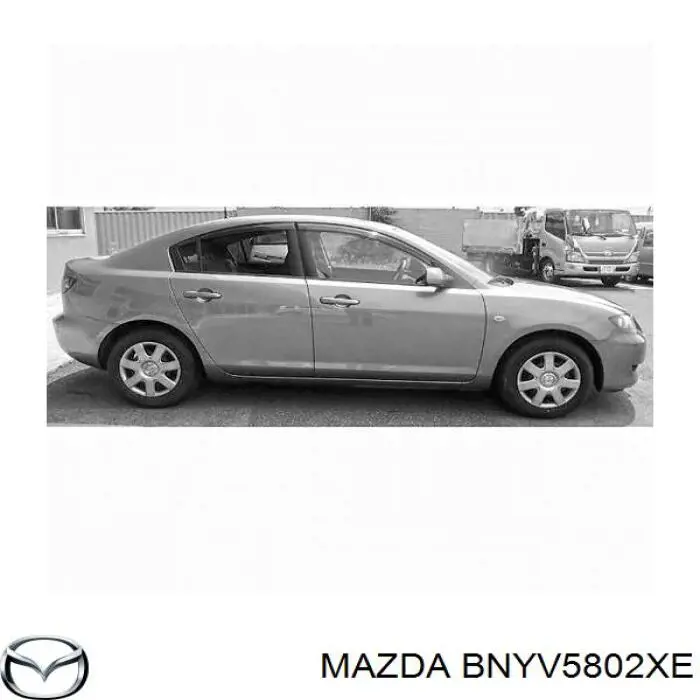 Купити BNYV5802XG Mazda Двері праві передні