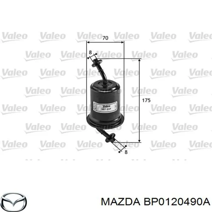 Фільтр тонкого очищення палива Mazda BP0120490A ціна, від 6.51 USD