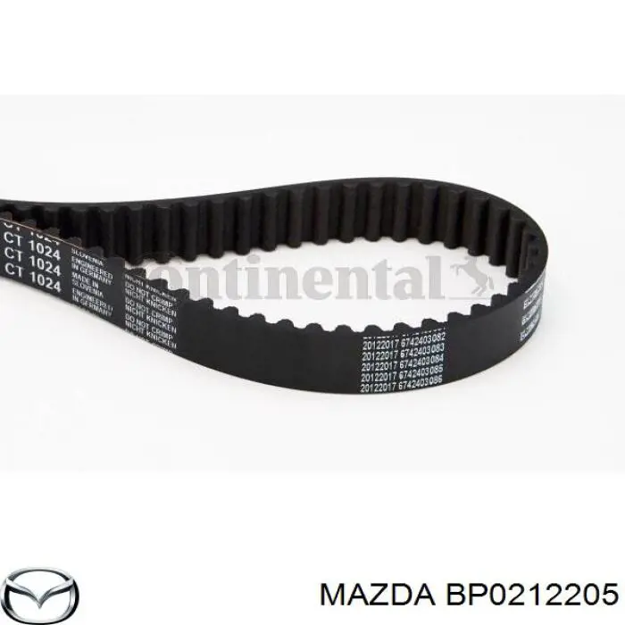 Купити BP0212205 Mazda Ремінь газорозподільного механізму