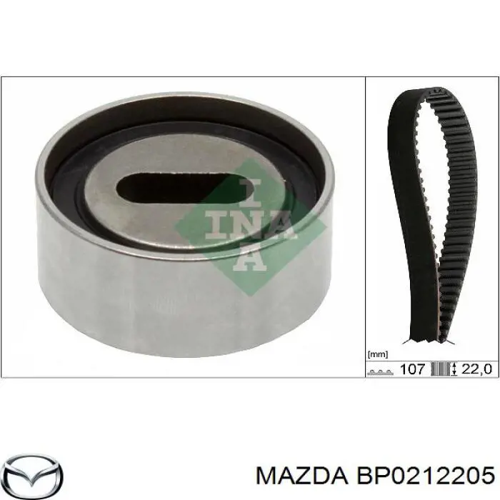 Ремінь ГРМ BP0212205 Mazda