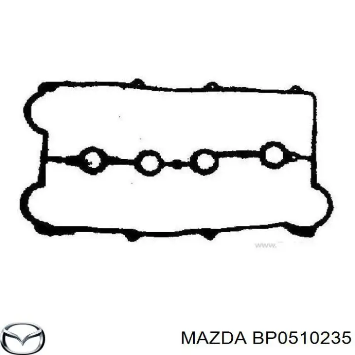 Прокладка клапанної кришки двигуна Mazda BP0510235 ціна, від 8.19 USD