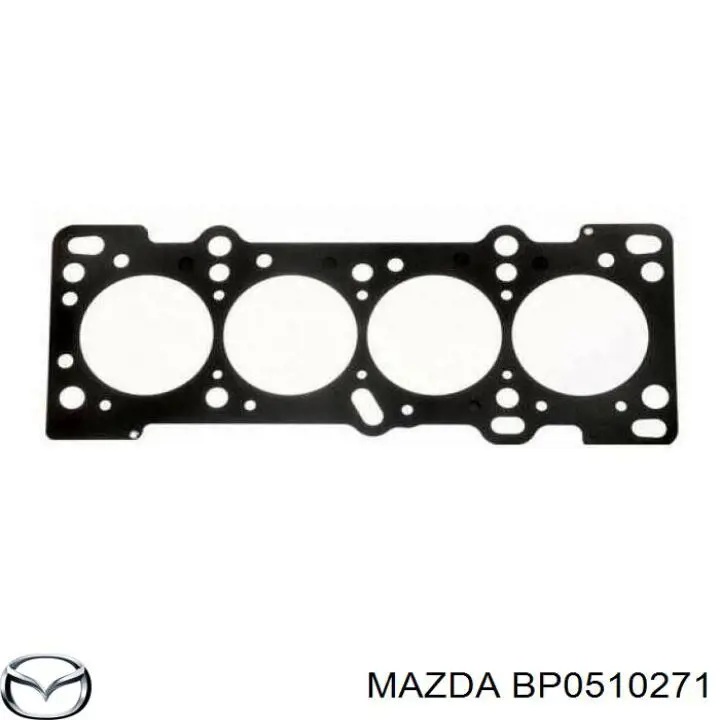 BP0110271 Mazda прокладка головки блока циліндрів (гбц)