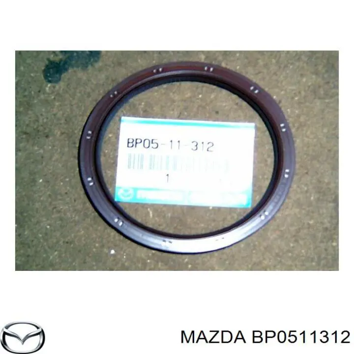 Купити B63011312 Mazda Сальник колінвала задній