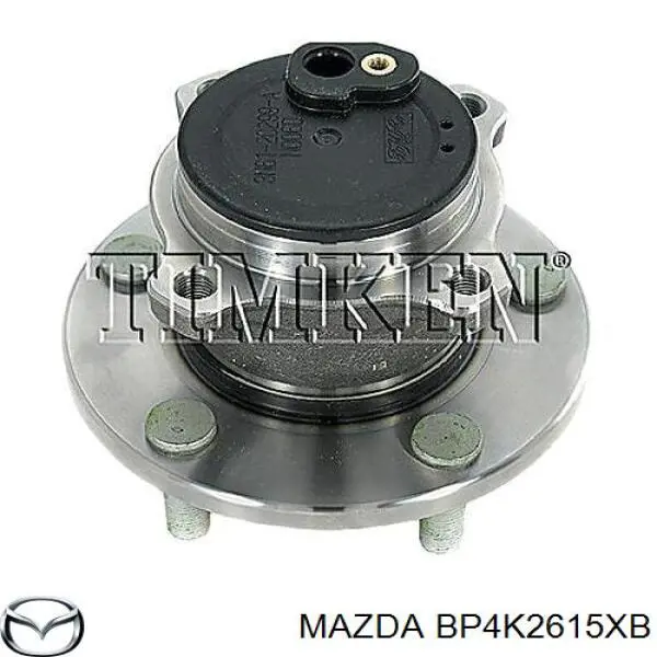 BP4K2615XB Mazda Маточина задня