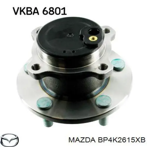 Маточини задніх коліс Mazda BP4K2615XB ціна, від 64.19 USD