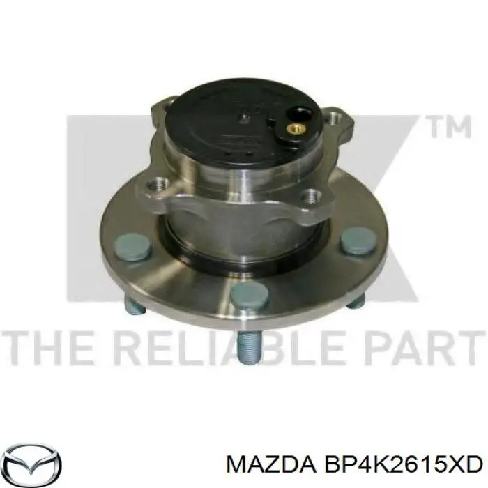 Маточини задніх коліс Mazda BP4K2615XD ціна, від 59.06 USD