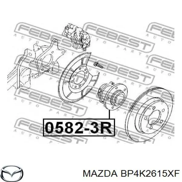 Купити BP4K2615XF Mazda Підшипник ступиці колеса