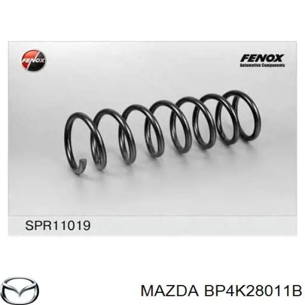Купити BP4K28011B Mazda Задні пружини