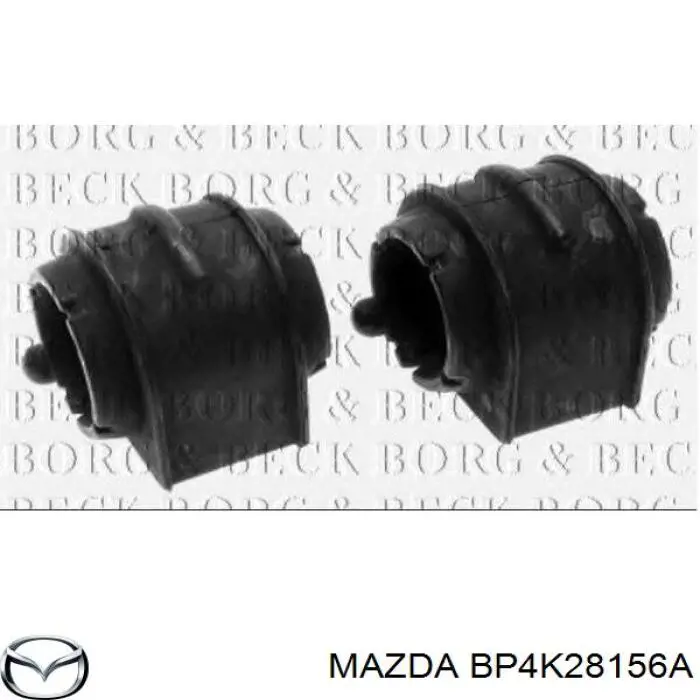 BP4K28156A Mazda втулка стабілізатора переднього