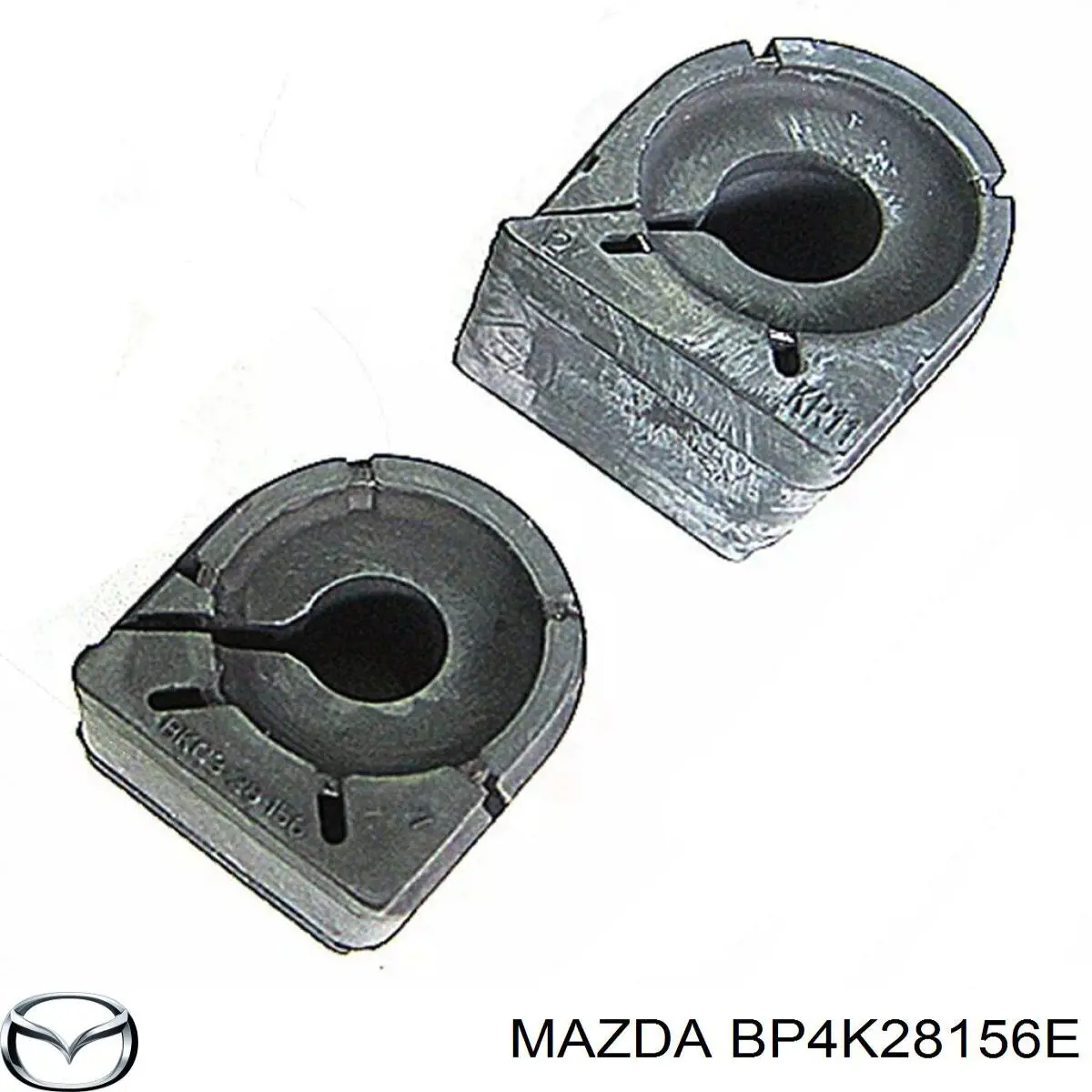 Втулка стабілізатора заднього Mazda BP4K28156E ціна, від 5.62 USD