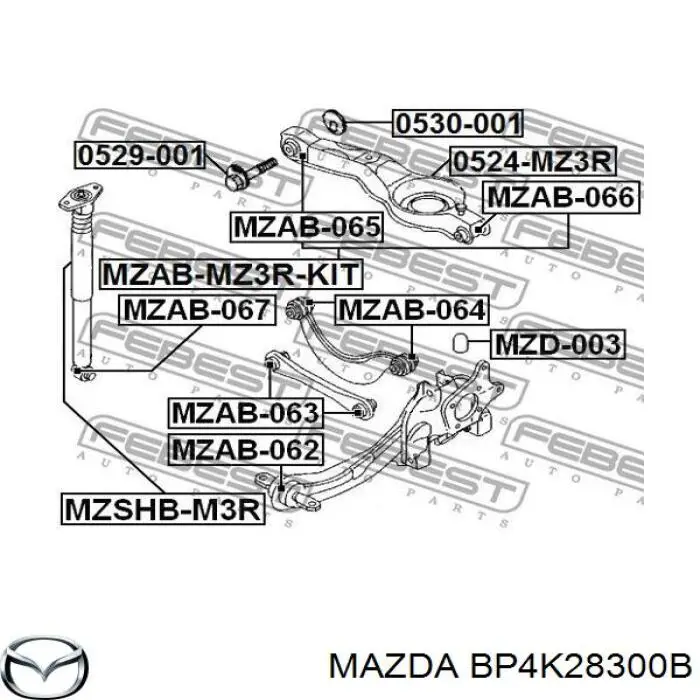  BP4K28300B Mazda