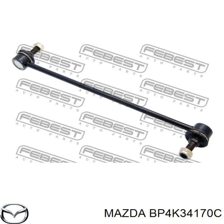 Амортизаційна стійка Mazda BP4K34170C ціна, від 9.37 USD