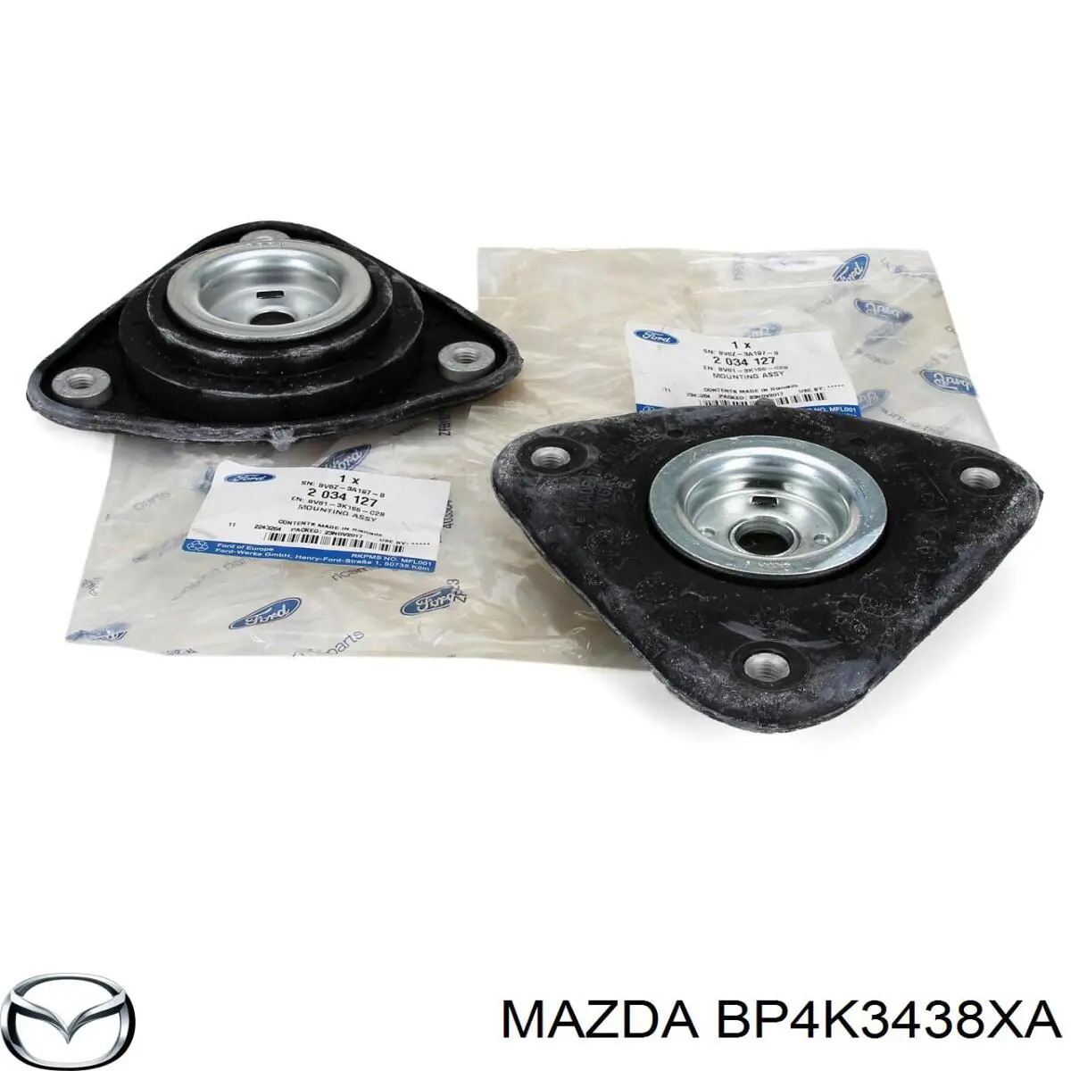 Купити BP4K3438XA Mazda Підшипник опорний амортизатора, переднього