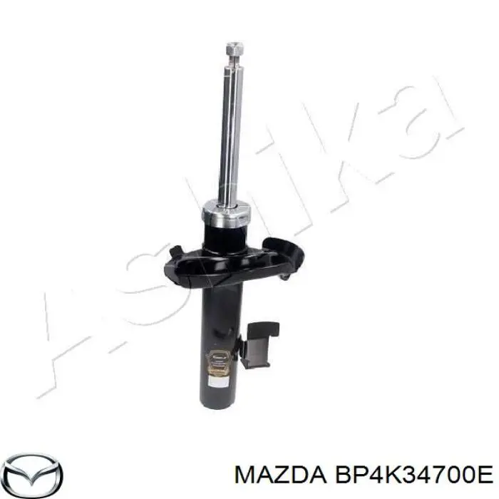 Амортизатор передній, правий BP4K34700E Mazda
