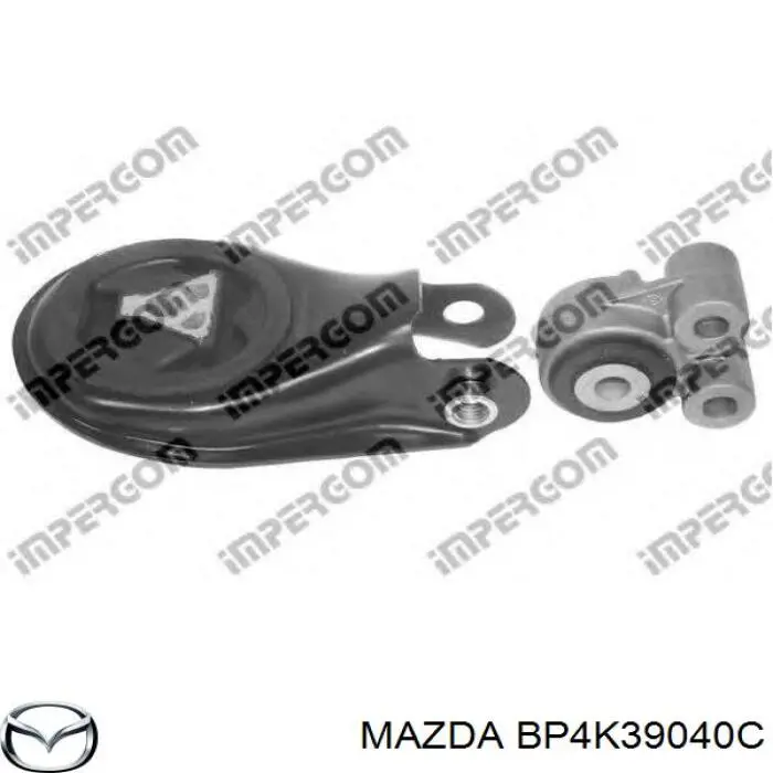BP4K39040C Mazda подушка (опора двигуна, ліва задня)