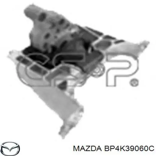 Подушка (опора) двигуна, права BP4K39060C Mazda