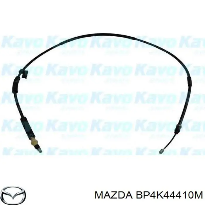 Трос стоянкового гальма задній правий Mazda BP4K44410M ціна, від 15.20 USD