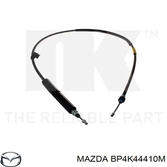 Купити BP4K44410M Mazda Трос ручного гальма задній, правий