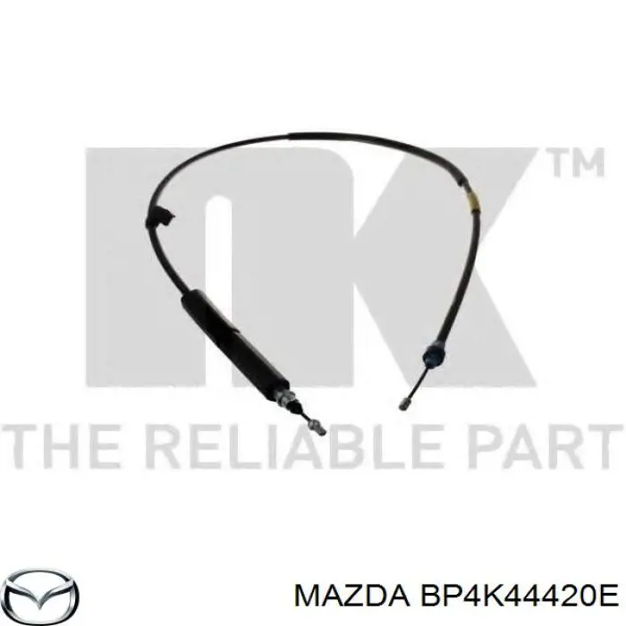 BP4K44420E Mazda Трос ручника задній лівий