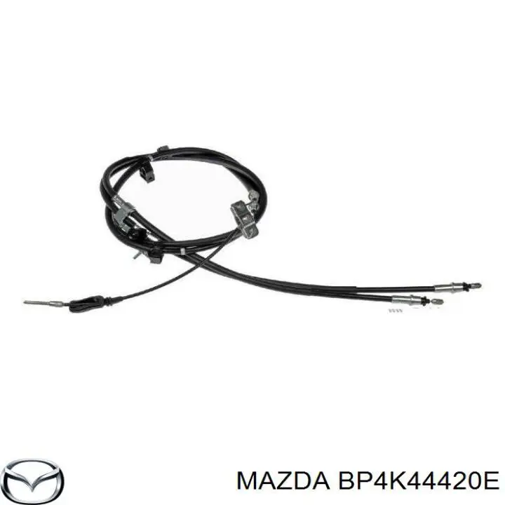 Купити BP4K44420E Mazda Трос ручного гальма задній, лівий