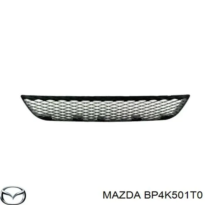 Решітка переднього бампера Mazda 3 (BK14) (Мазда 3)