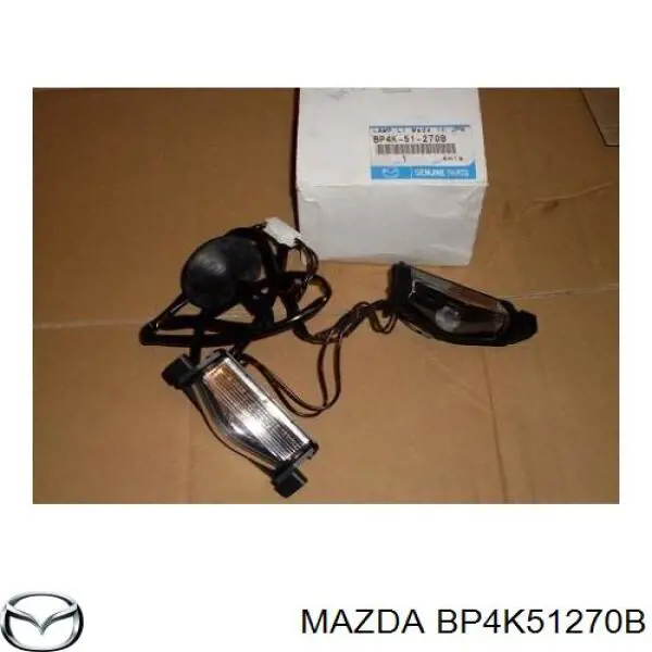 BP4K51270B Mazda Ліхтар освітлення номерного знака