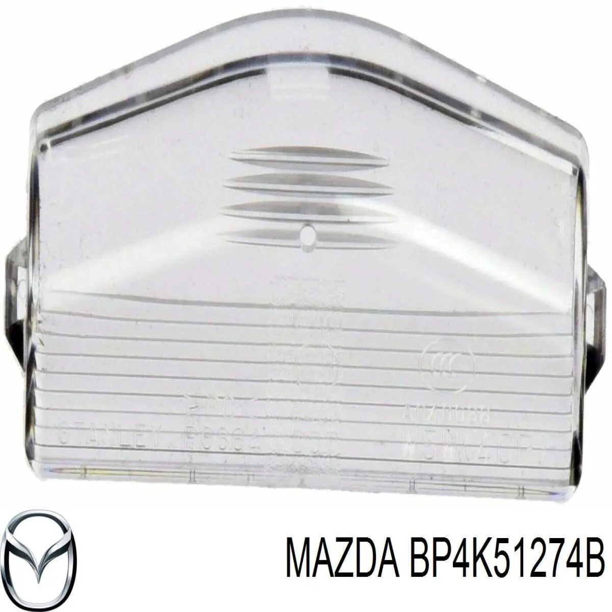 BP4K51274B Mazda корпус ліхтаря підсвітки номерного знака