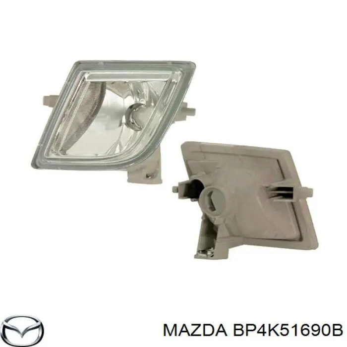 Фара, ліва Mazda BP4K51690D