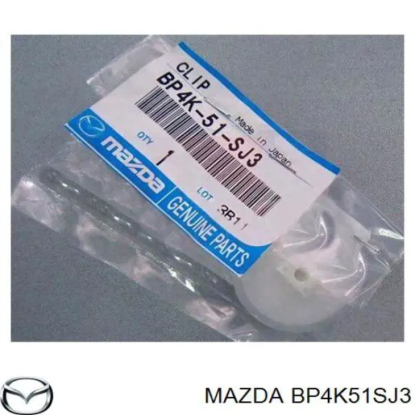 Купити BP4K51SJ3 Mazda Пістон (кліп) кріплення бризковика