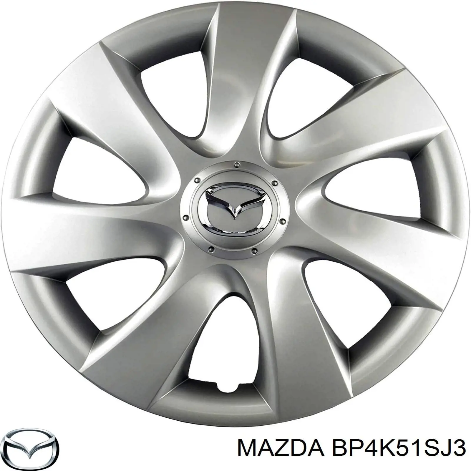 Пістон (кліп) кріплення бризковика Mazda 3 (BK14) (Мазда 3)