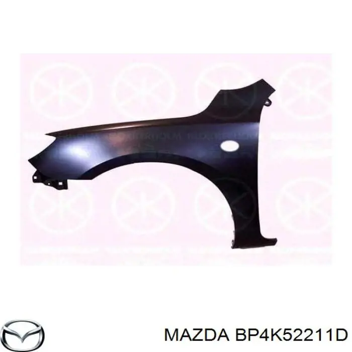 Купити BP4K52211D Mazda Крило переднє ліве