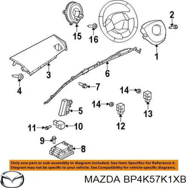  BP4K57K1XB Mazda