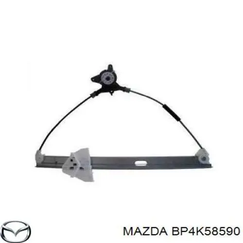 Механізм склопідіймача двері передньої, правої Mazda 3 (BK12) (Мазда 3)