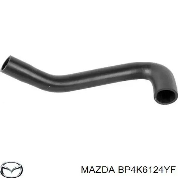 Шланг радіатора опалювача/пічки, обратка Mazda BP4K6124YF ціна, від 15.20 USD