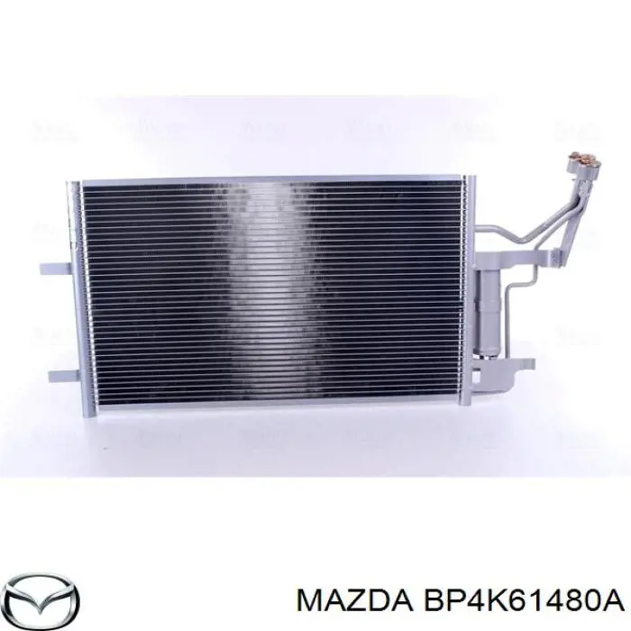 Конденсатор кондиціонера Mazda BP4K61480A ціна, від 83.89 USD