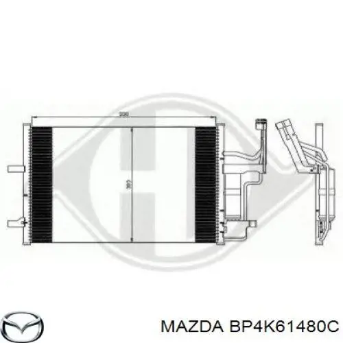 Купити BP4K61480C Mazda Радіатор системи охолодження кондиціонера